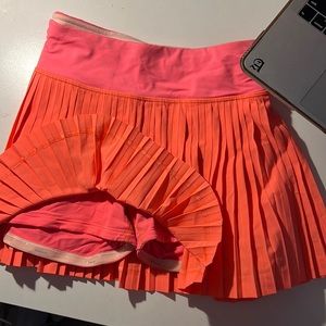 Lululemon tennis skirt 🎾🌸🍋